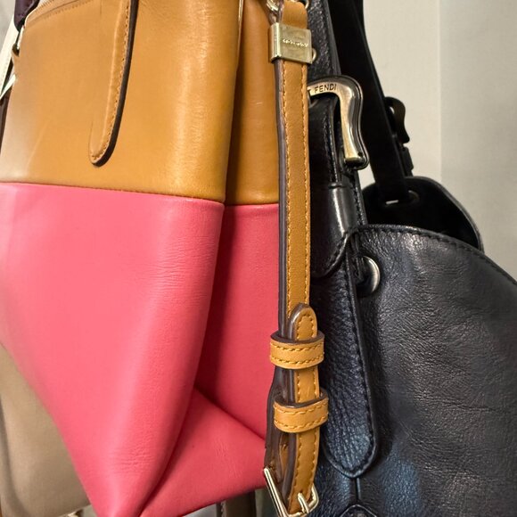 COACH Mini Borough Retro Color Block Hand/Crossbody Bag - Picture 6 of 11